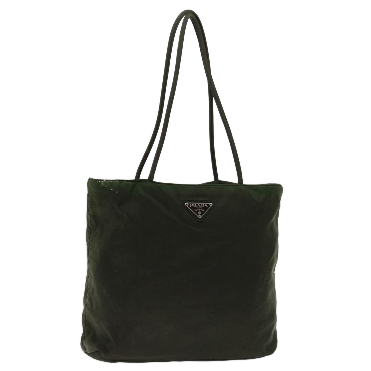 Luxury PradaTote Bag Nylon Khaki 69690