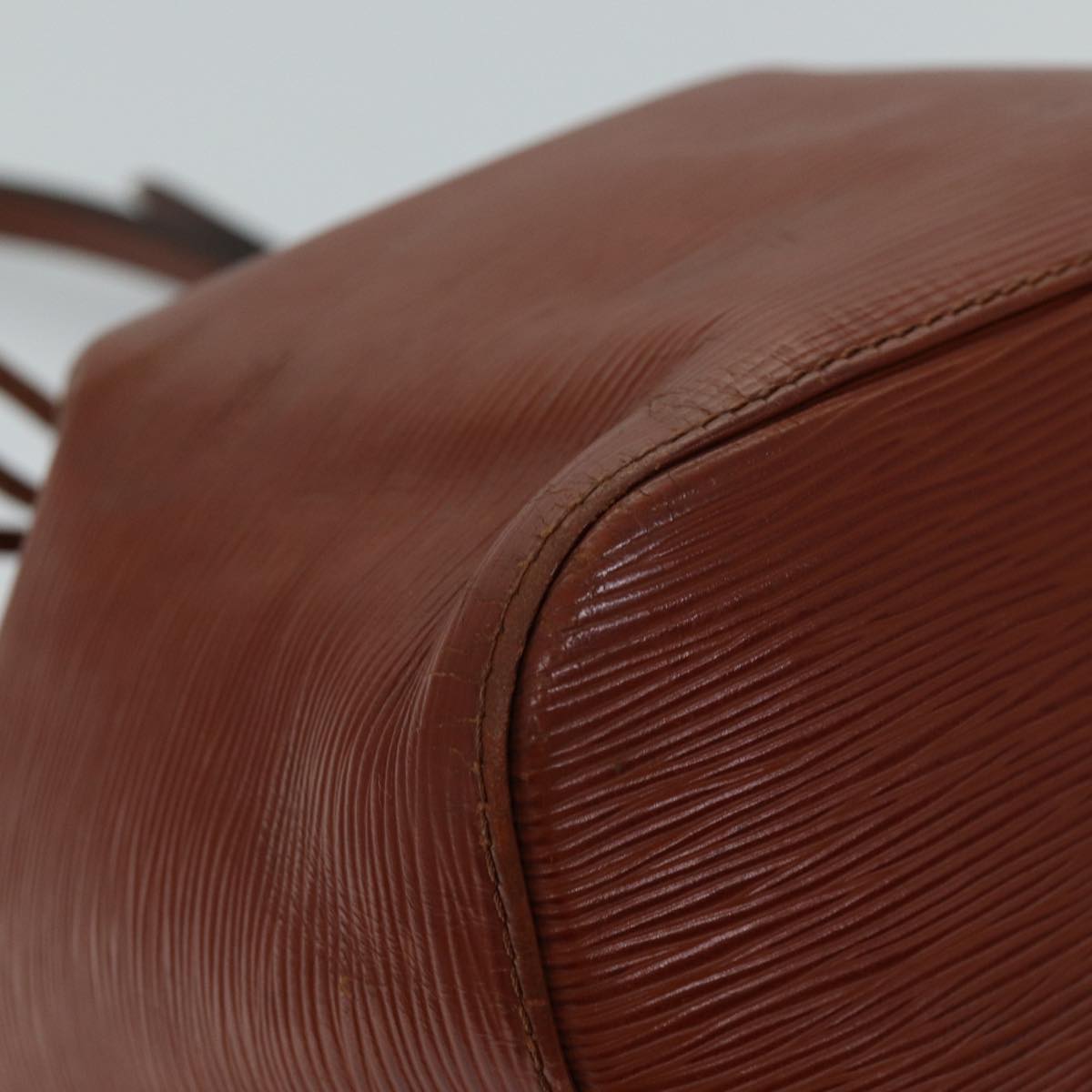 LOUIS VUITTON Epi Petit Noe Shoulder Bag Brown M44103 LV 69701
