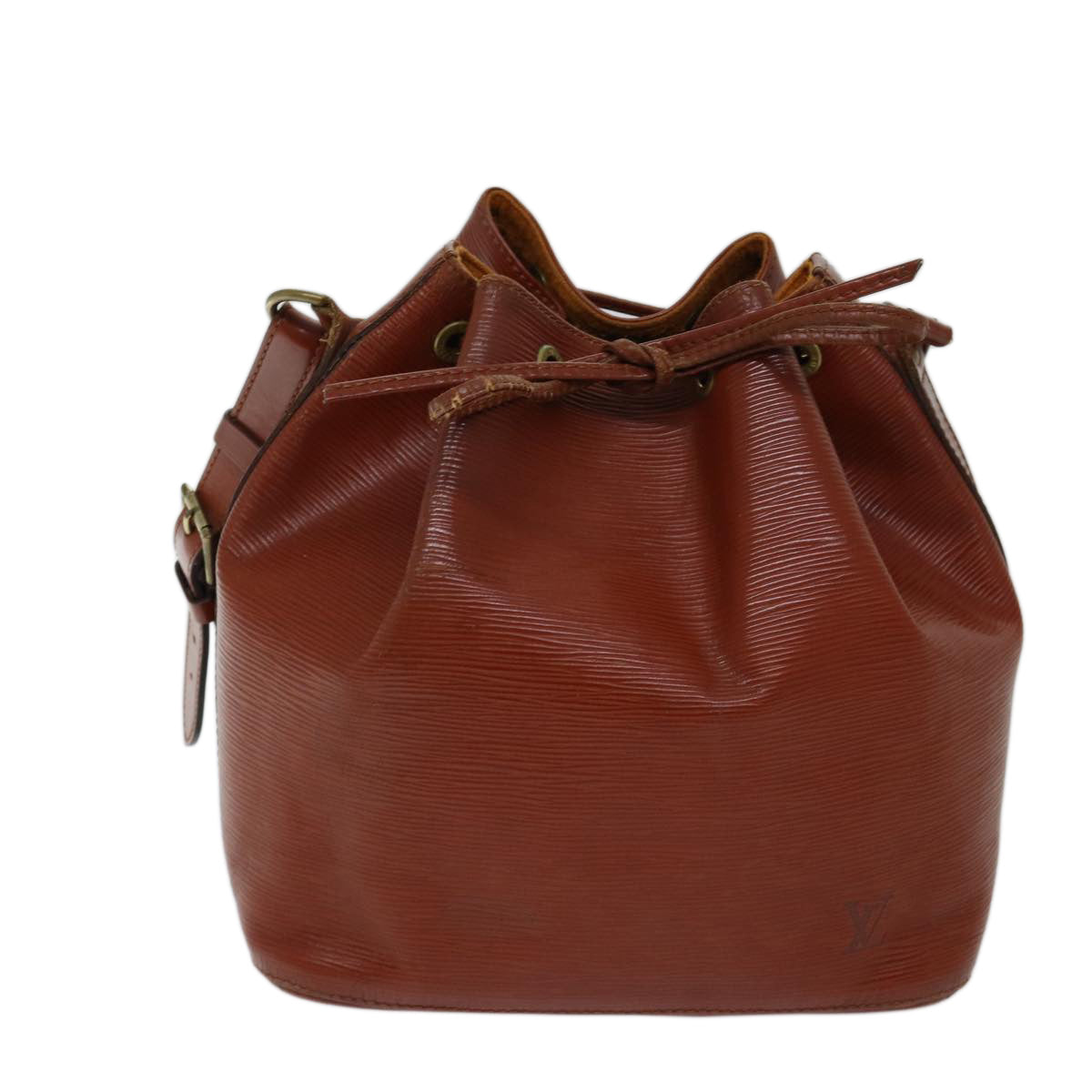 LOUIS VUITTON Epi Petit Noe Shoulder Bag Brown M44103 LV 69701