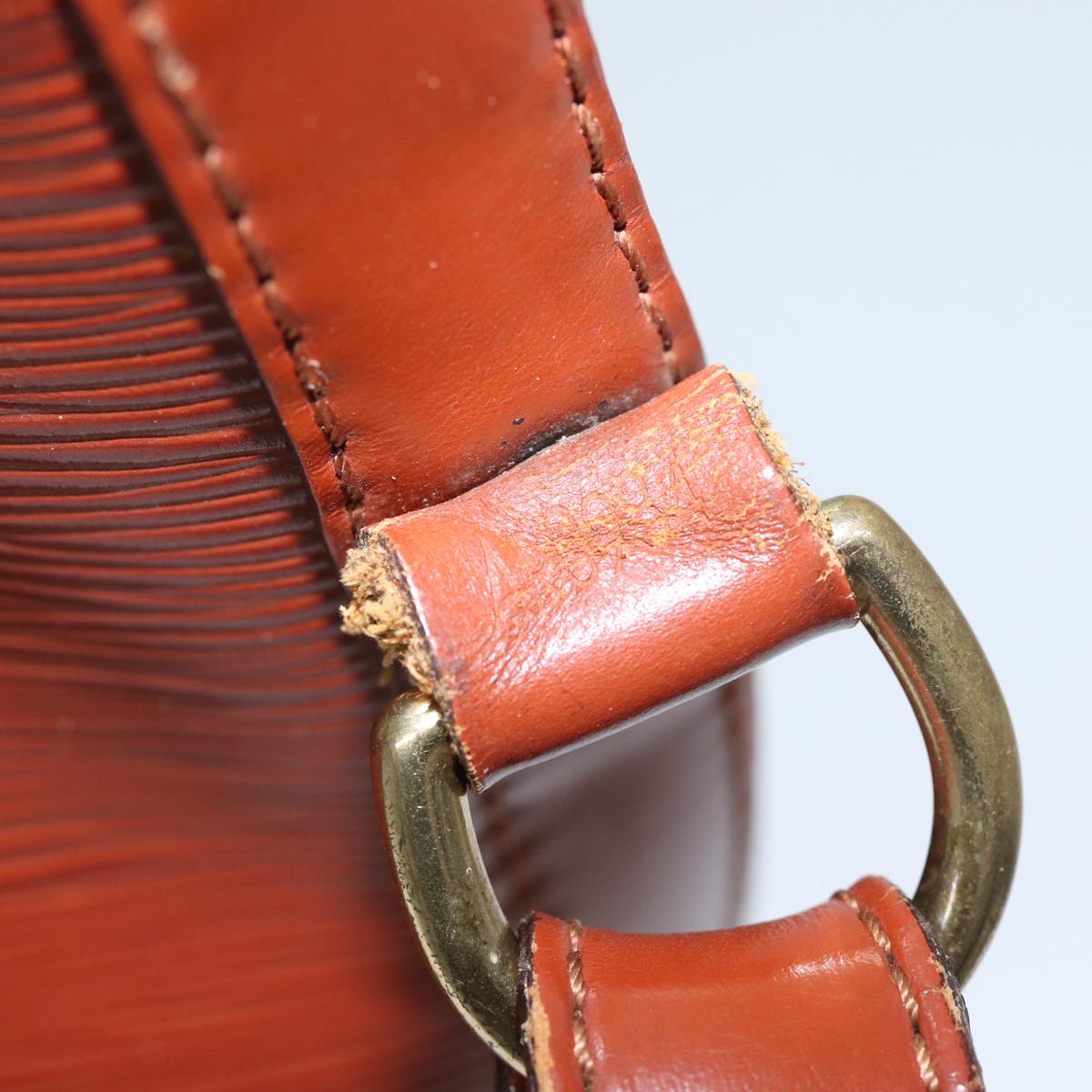 LOUIS VUITTON Epi Petit Noe Shoulder Bag Brown M44103 LV 69701