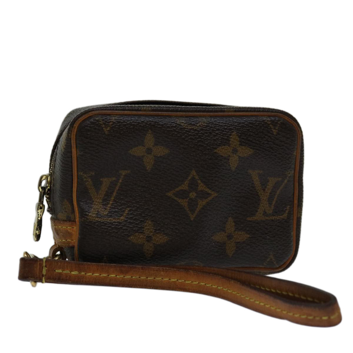LOUIS VUITTON Monogram Trousse Wapity Pouch M58030 LV 69702
