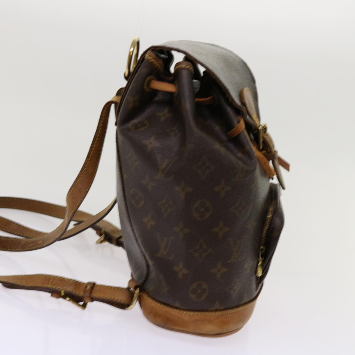 LOUIS VUITTON Monogram Montsouris MM Backpack M51136 LV 69703