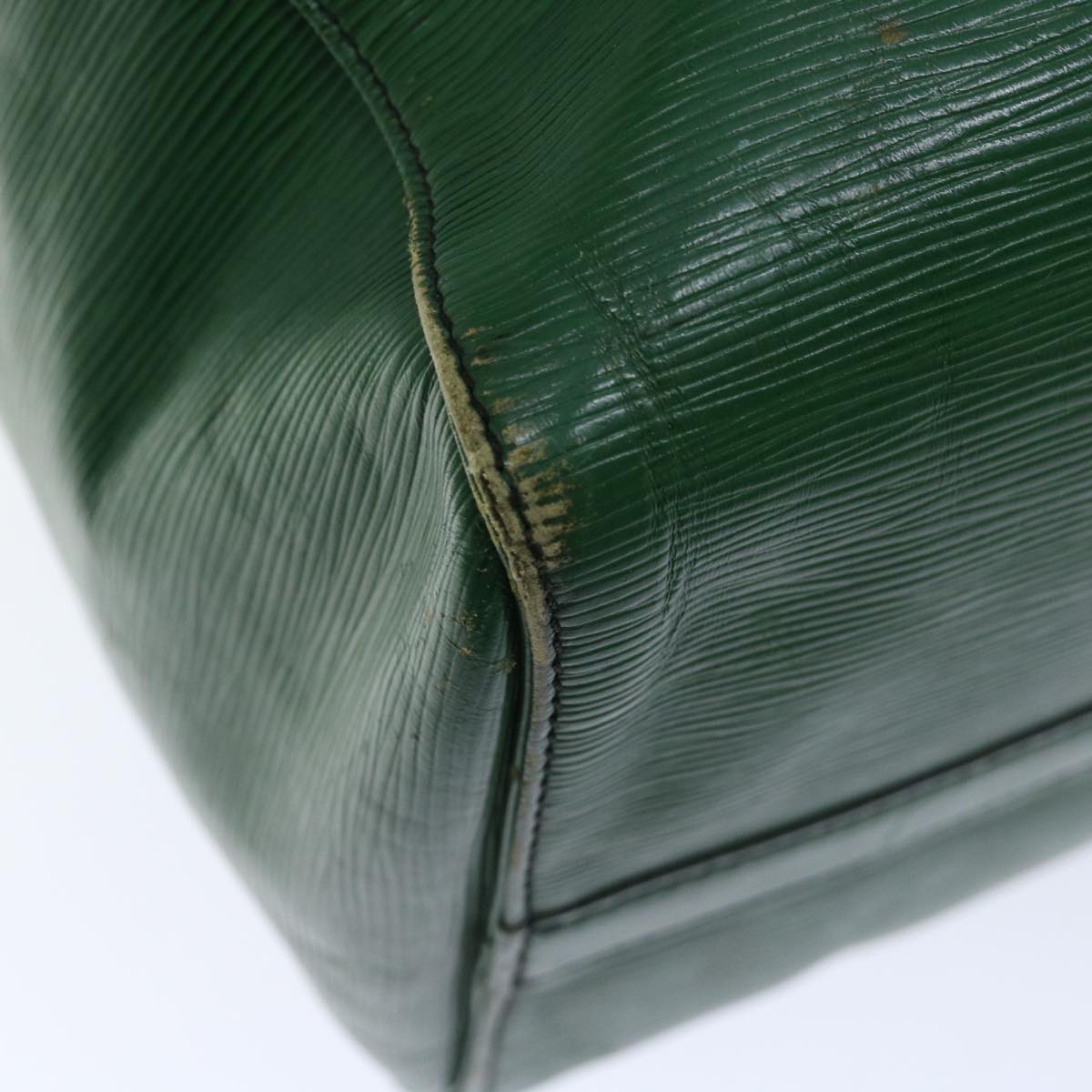 LOUIS VUITTON Epi Keepall 45 Boston Bag Green M42974 LV 69705