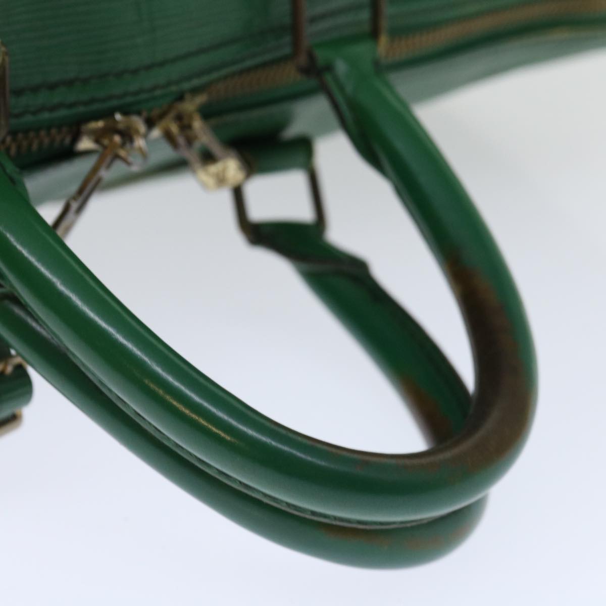 LOUIS VUITTON Epi Keepall 45 Boston Bag Green M42974 LV 69705