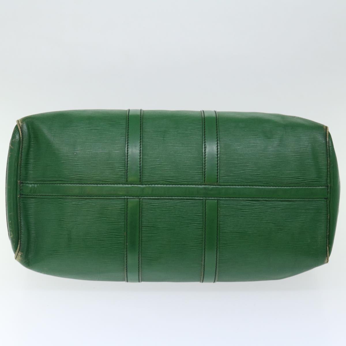 LOUIS VUITTON Epi Keepall 45 Boston Bag Green M42974 LV 69705