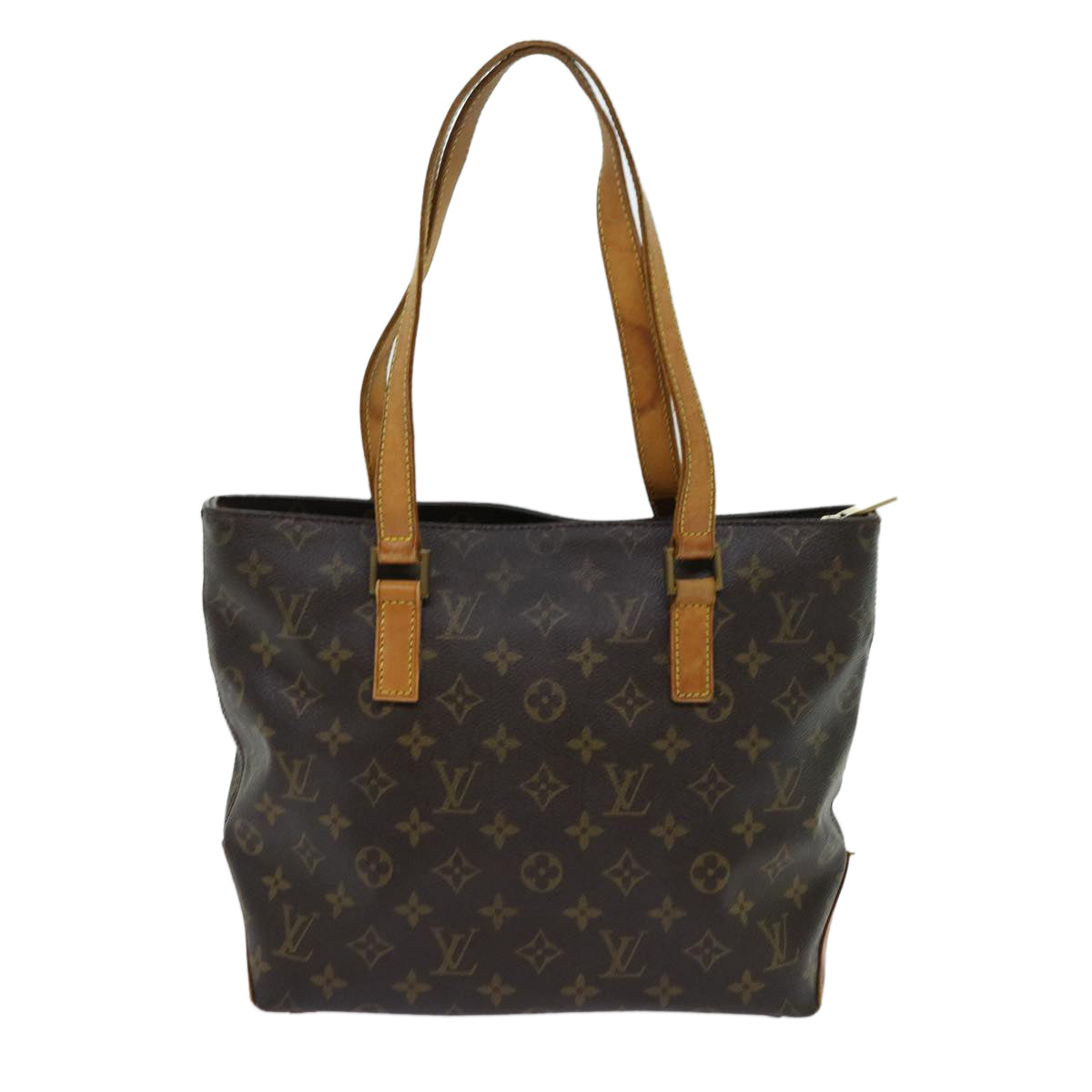 LOUIS VUITTON Monogram Cabas Piano Tote Bag M51148 LV 69706