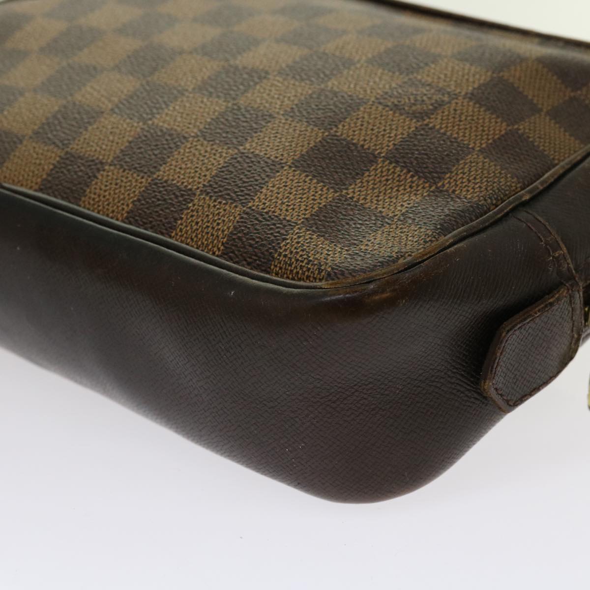 LOUIS VUITTON Damier Ebene Trousse Toilette Clutch Bag N47623 LV 69710