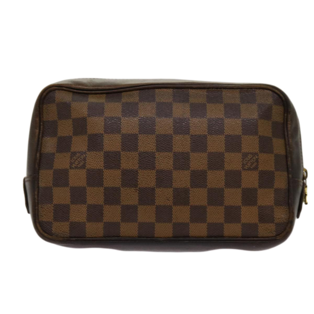 LOUIS VUITTON Damier Ebene Trousse Toilette Clutch Bag N47623 LV 69710