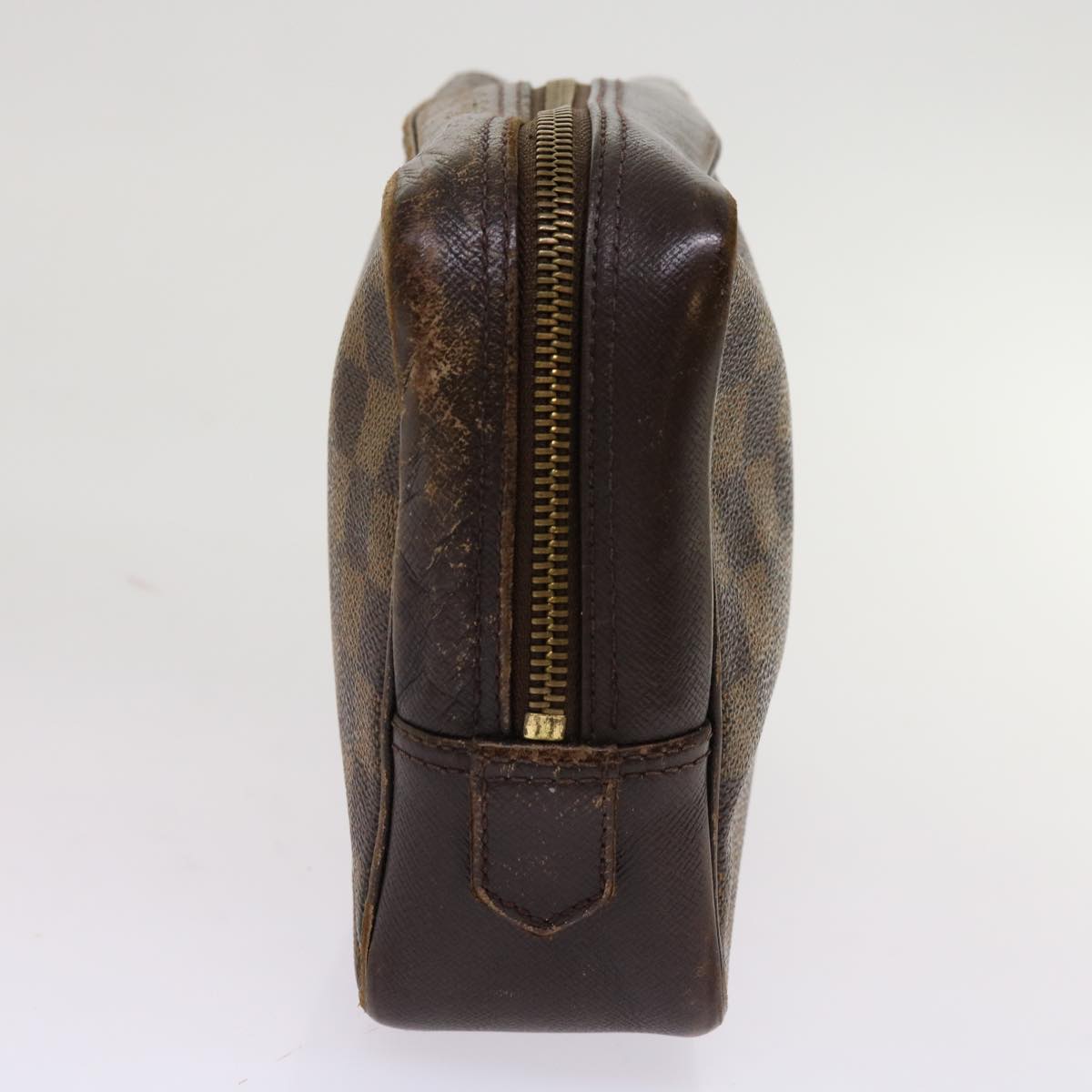 LOUIS VUITTON Damier Ebene Trousse Toilette Clutch Bag N47623 LV 69710