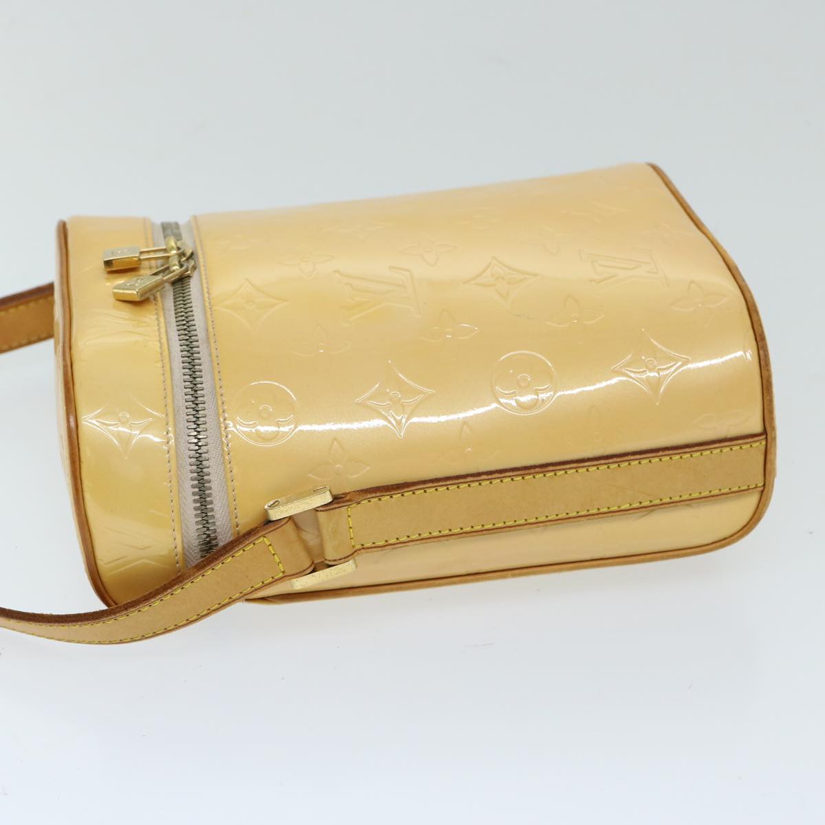LOUIS VUITTON Vernis Sullivan Vertical Bag Marshmallow Pink M91298 LV 69713