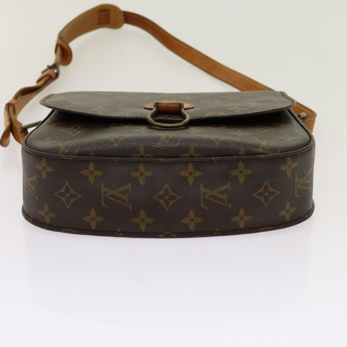 LOUIS VUITTON Monogram Saint Cloud GM Shoulder Bag M51242 LV 69714