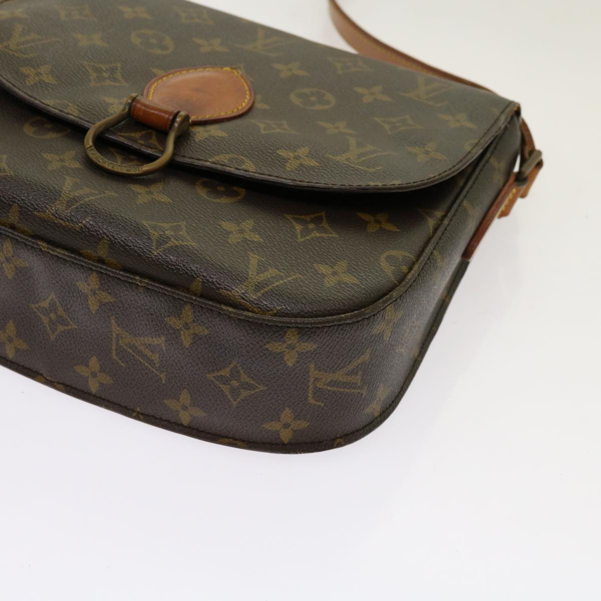 LOUIS VUITTON Monogram Saint Cloud GM Shoulder Bag M51242 LV 69714