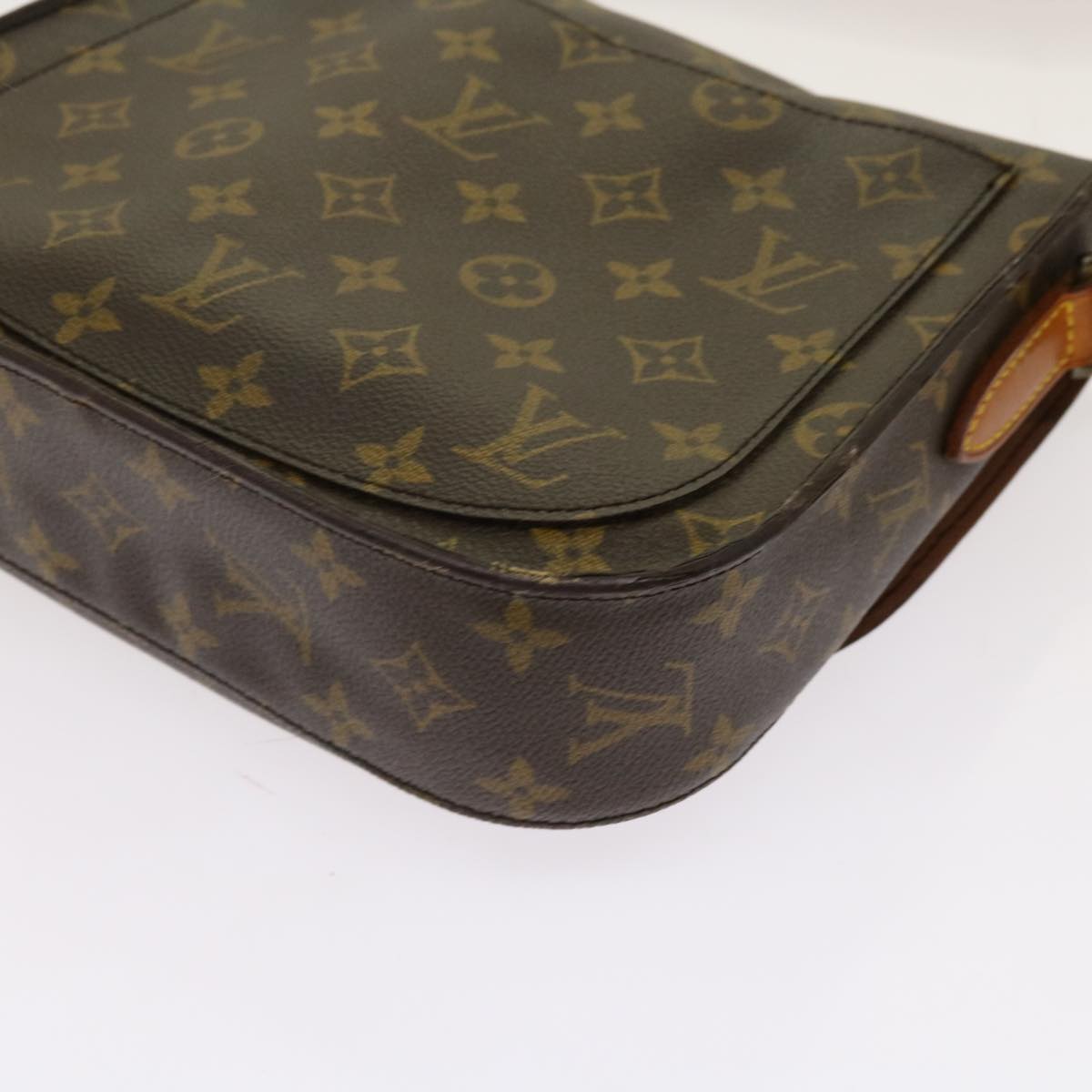 LOUIS VUITTON Monogram Saint Cloud GM Shoulder Bag M51242 LV 69714
