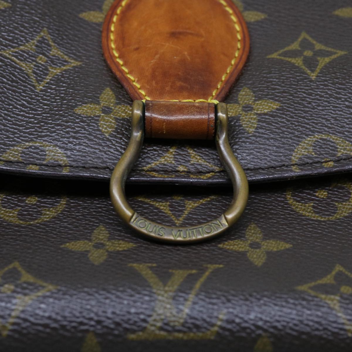 LOUIS VUITTON Monogram Saint Cloud GM Shoulder Bag M51242 LV 69714