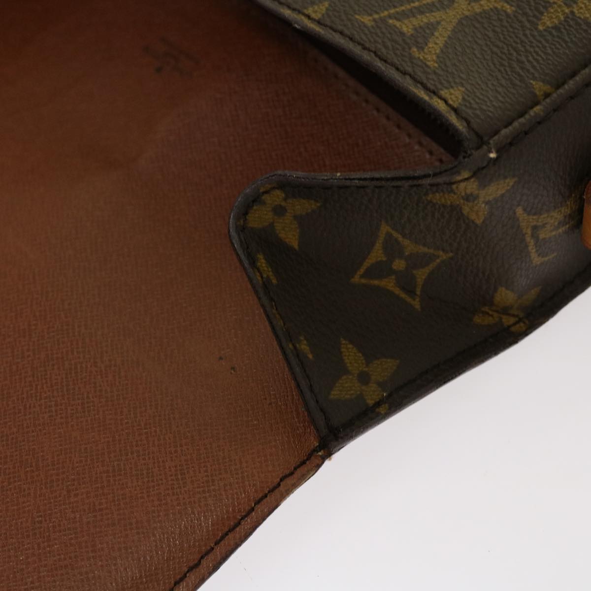 LOUIS VUITTON Monogram Saint Cloud GM Shoulder Bag M51242 LV 69714