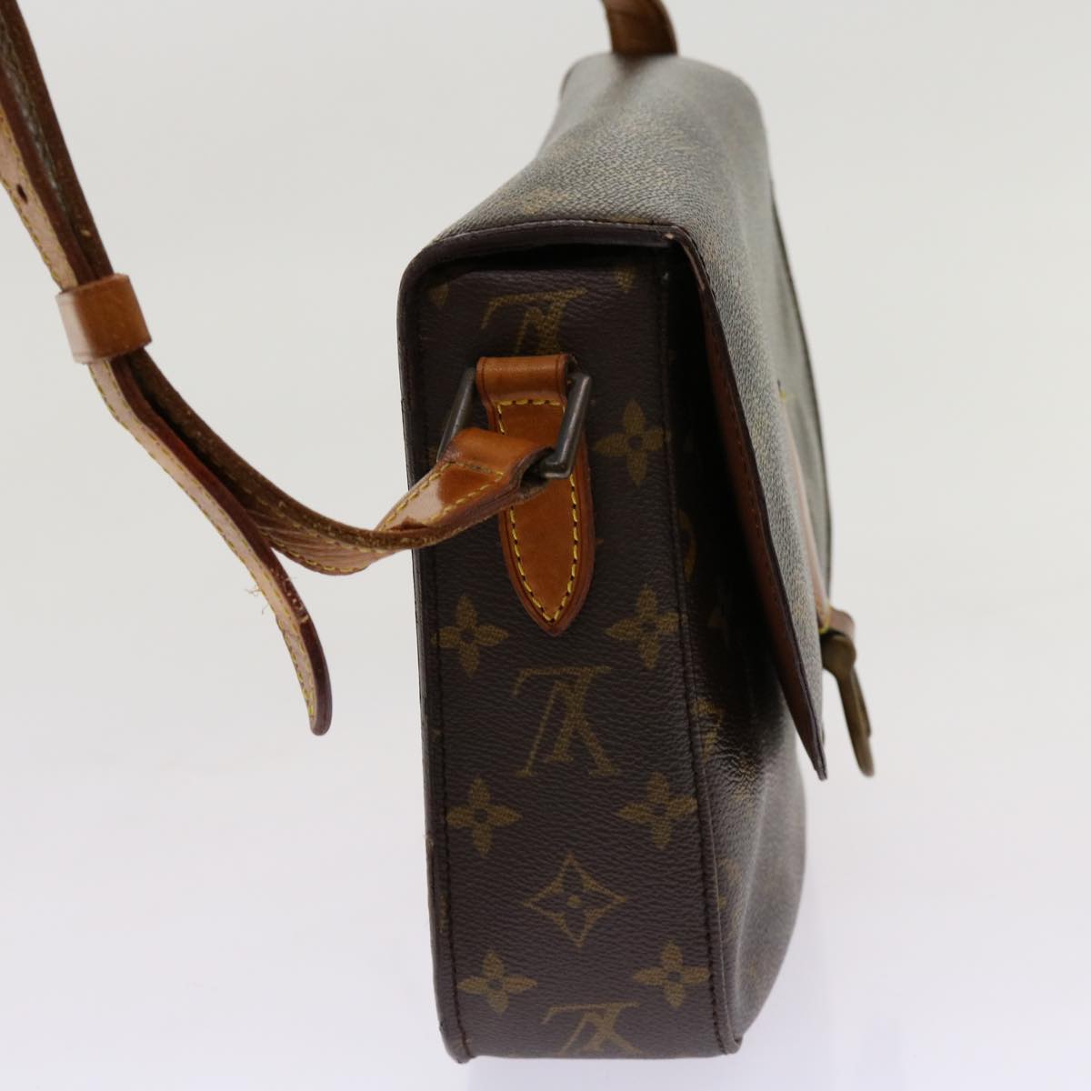 LOUIS VUITTON Monogram Saint Cloud GM Shoulder Bag M51242 LV 69714
