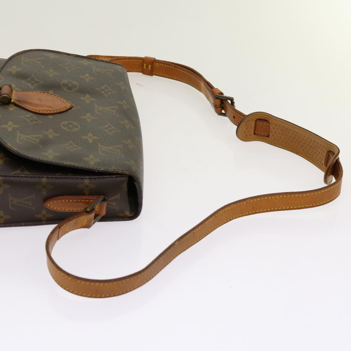 LOUIS VUITTON Monogram Saint Cloud GM Shoulder Bag M51242 LV 69714
