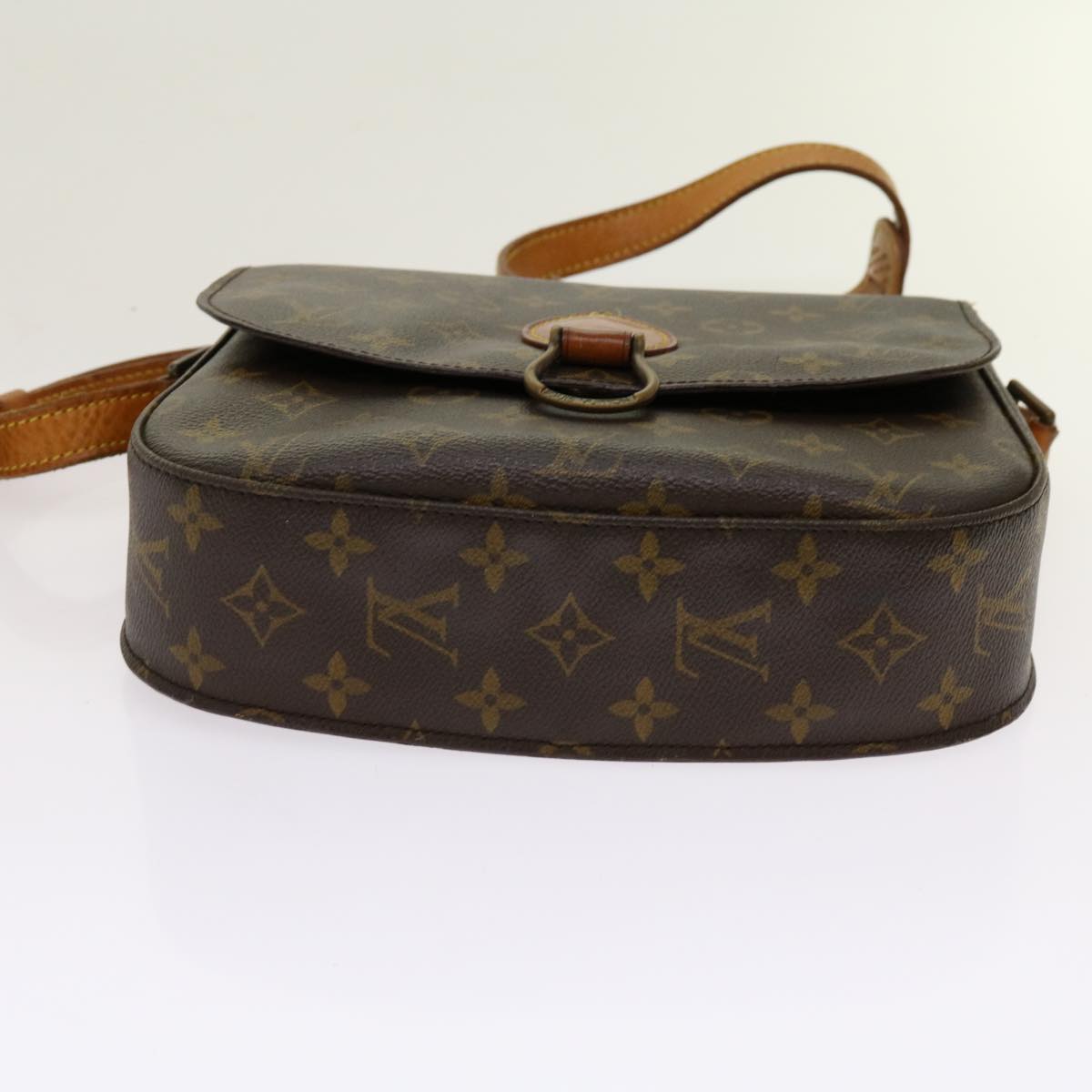 LOUIS VUITTON Monogram Saint Cloud GM Shoulder Bag M51242 LV 69714