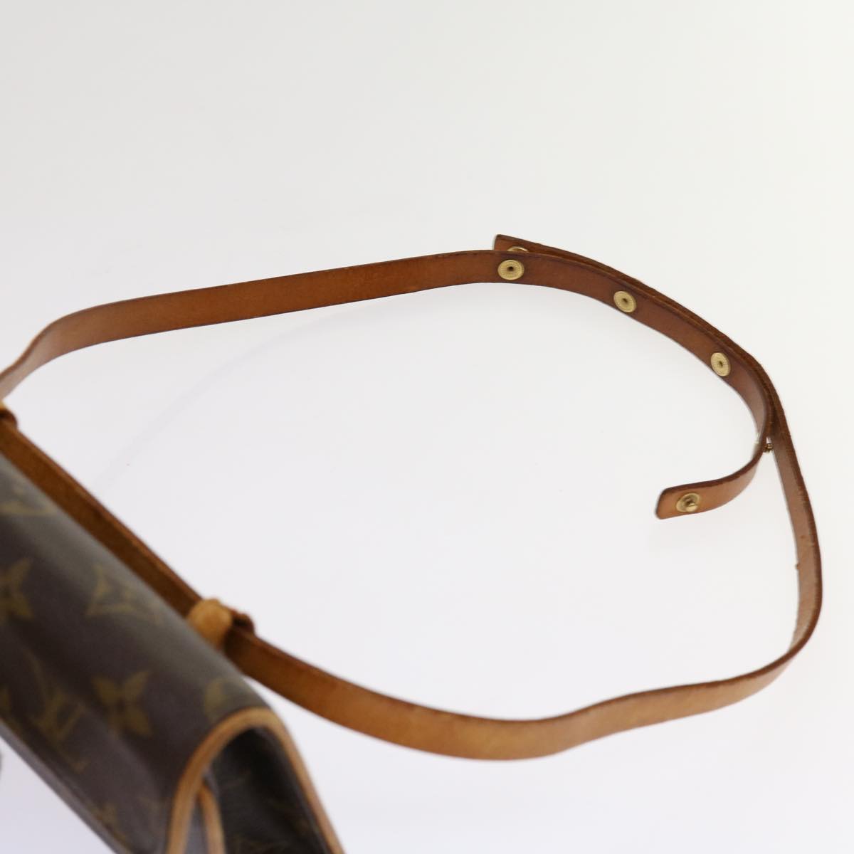 LOUIS VUITTON Monogram Pochette Florentine Waist bag M51855 LV 69716
