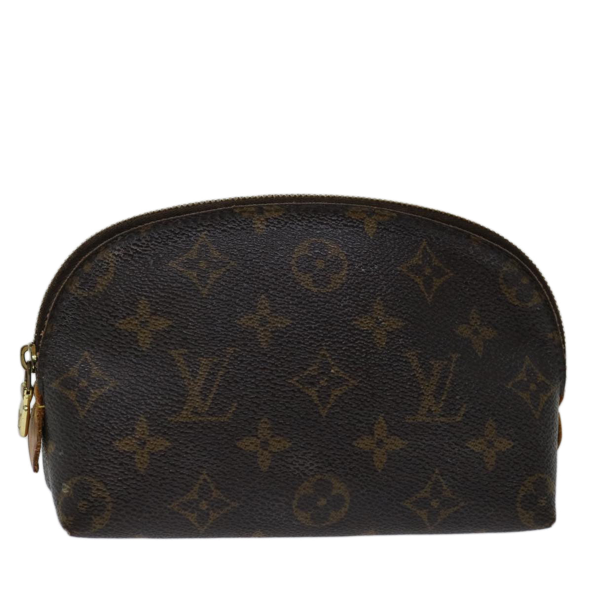LOUIS VUITTON Monogram Pochette Cosmetic PM Cosmetic Pouch M47515 LV 69718