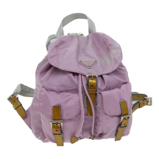 Luxury PradaBackpack Nylon Pink 69747
