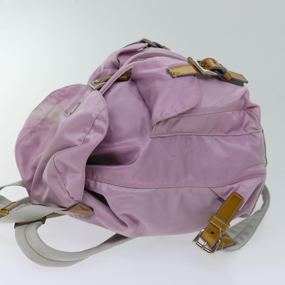 Luxury PradaBackpack Nylon Pink 69747