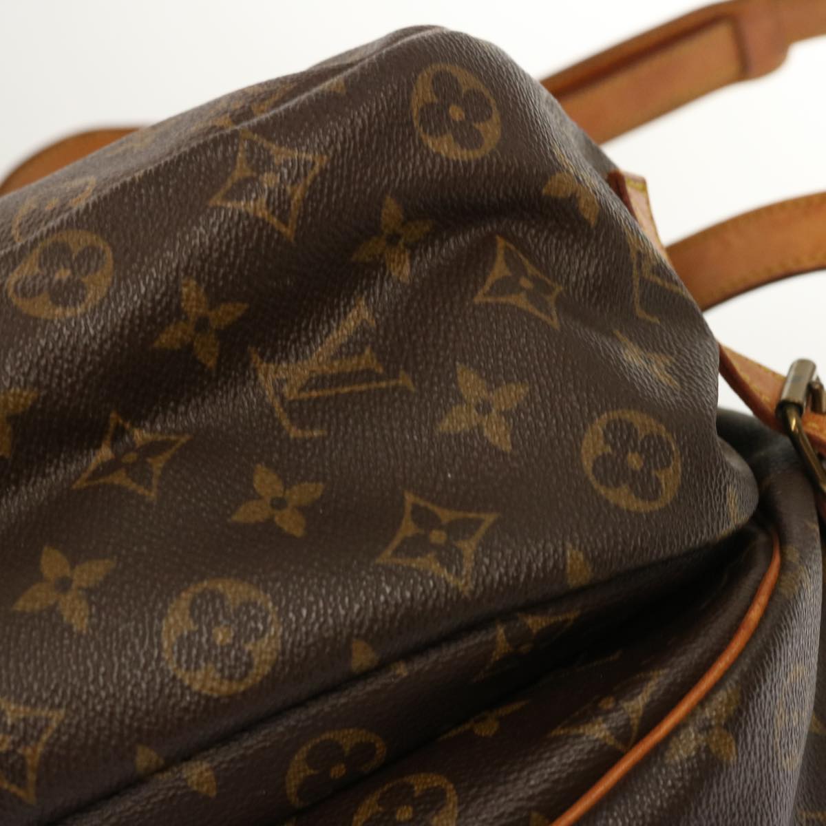LOUIS VUITTON Monogram Saumur 35 Shoulder Bag M42254 LV 69757