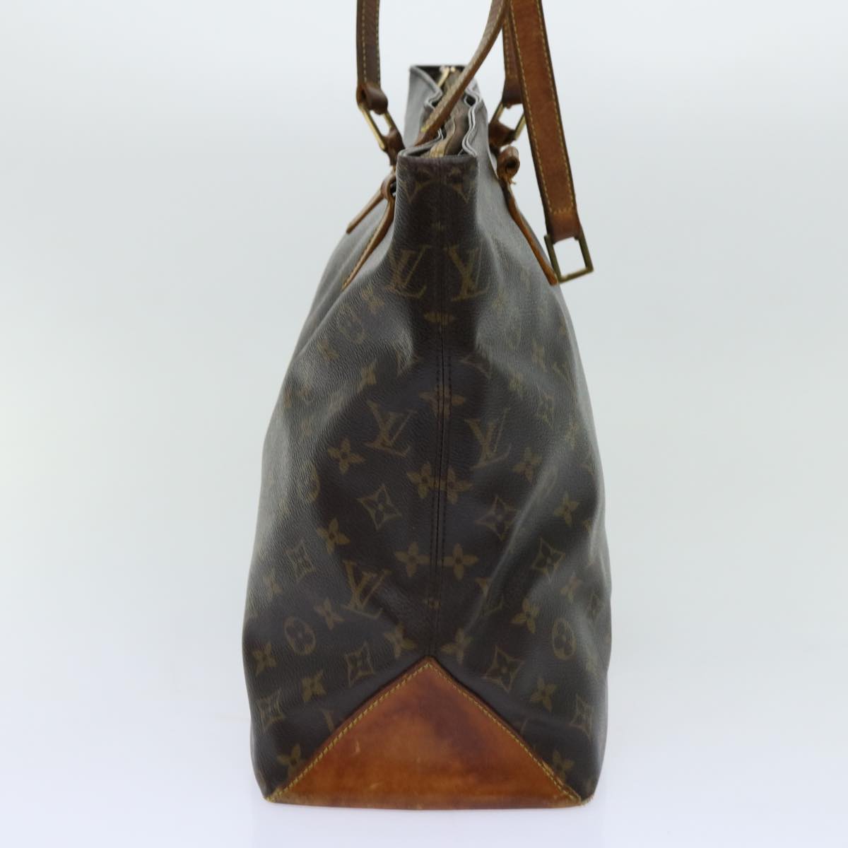 LOUIS VUITTON Monogram Cabas Mezzo Tote Bag M51151 LV 69758