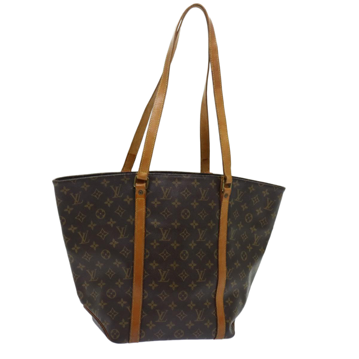 LOUIS VUITTON Monogram Sac Shopping Tote Bag M51108 LV 69759