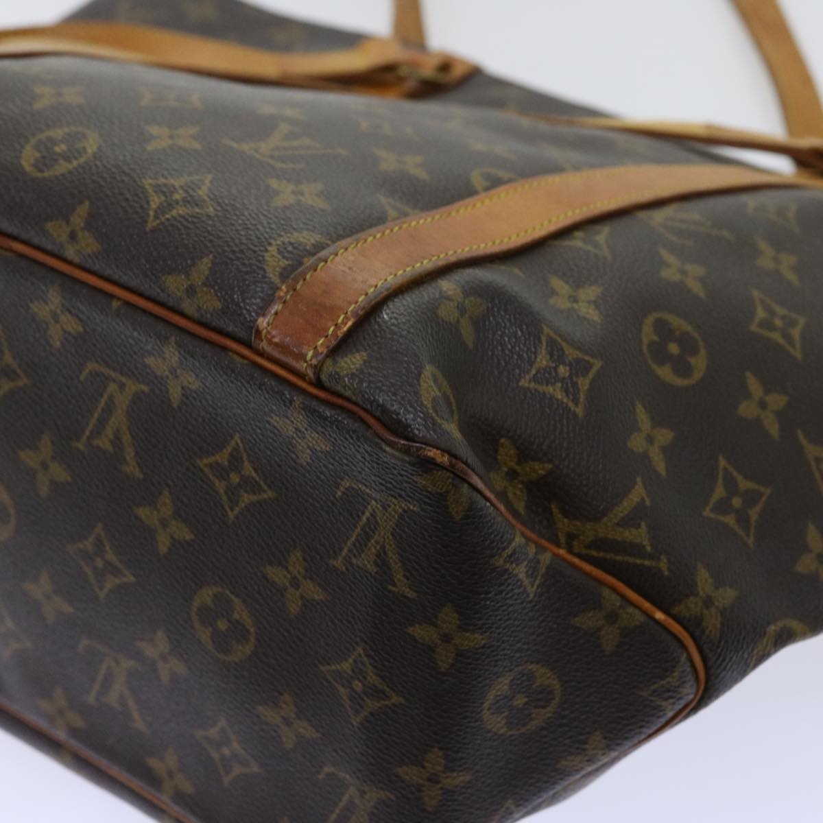 LOUIS VUITTON Monogram Sac Shopping Tote Bag M51108 LV 69759