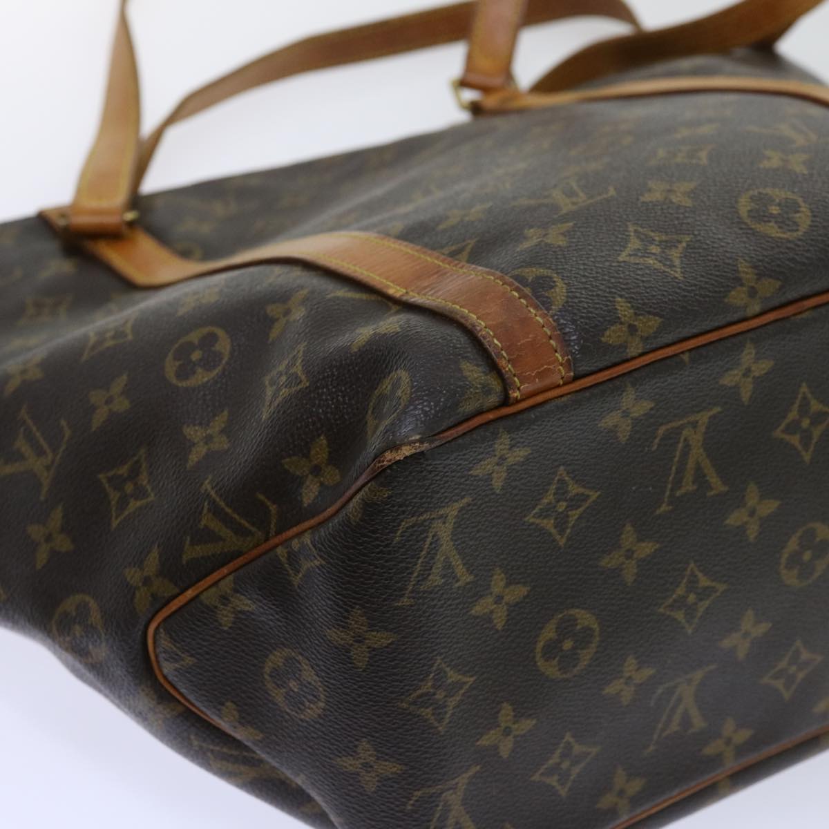 LOUIS VUITTON Monogram Sac Shopping Tote Bag M51108 LV 69759