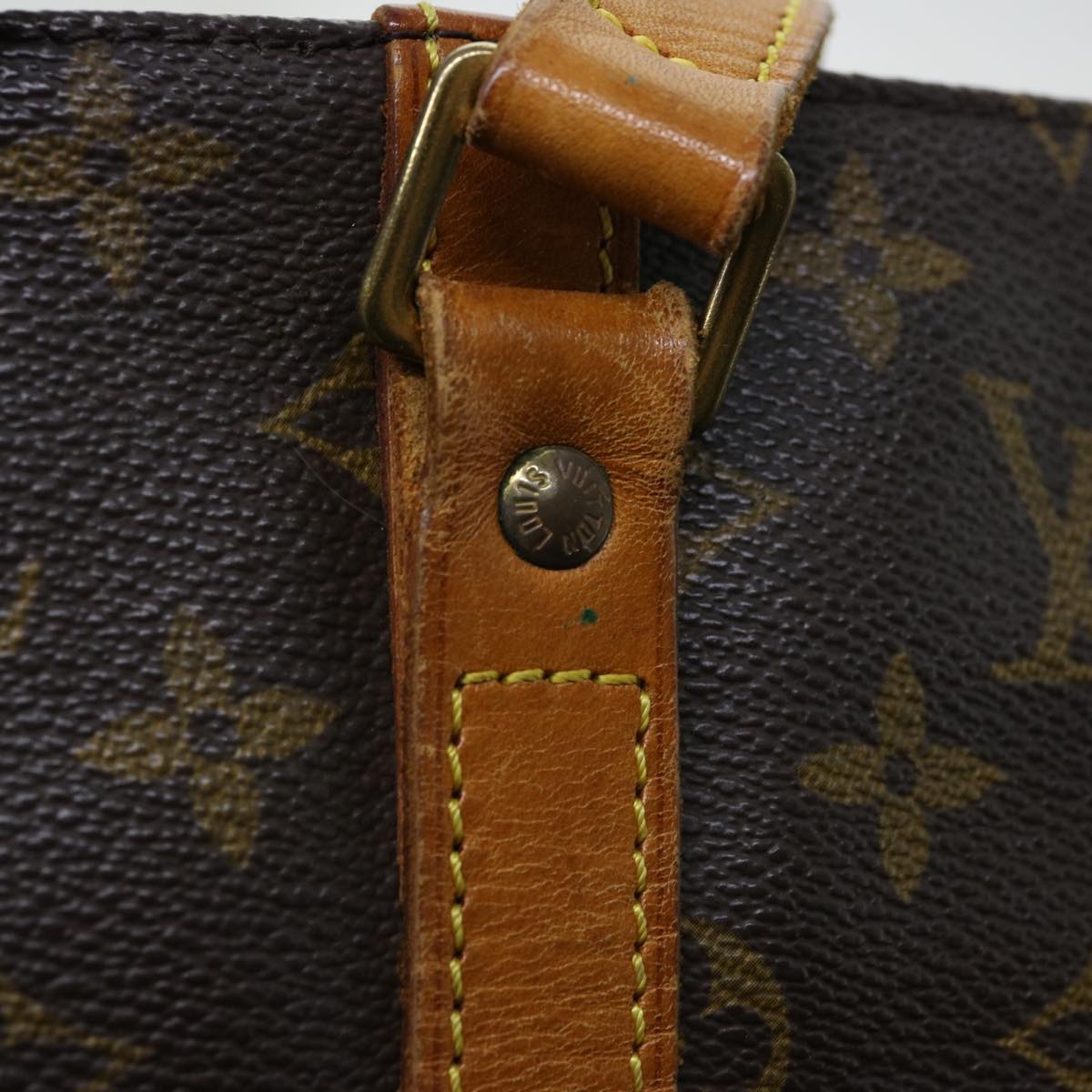 LOUIS VUITTON Monogram Sac Shopping Tote Bag M51108 LV 69759