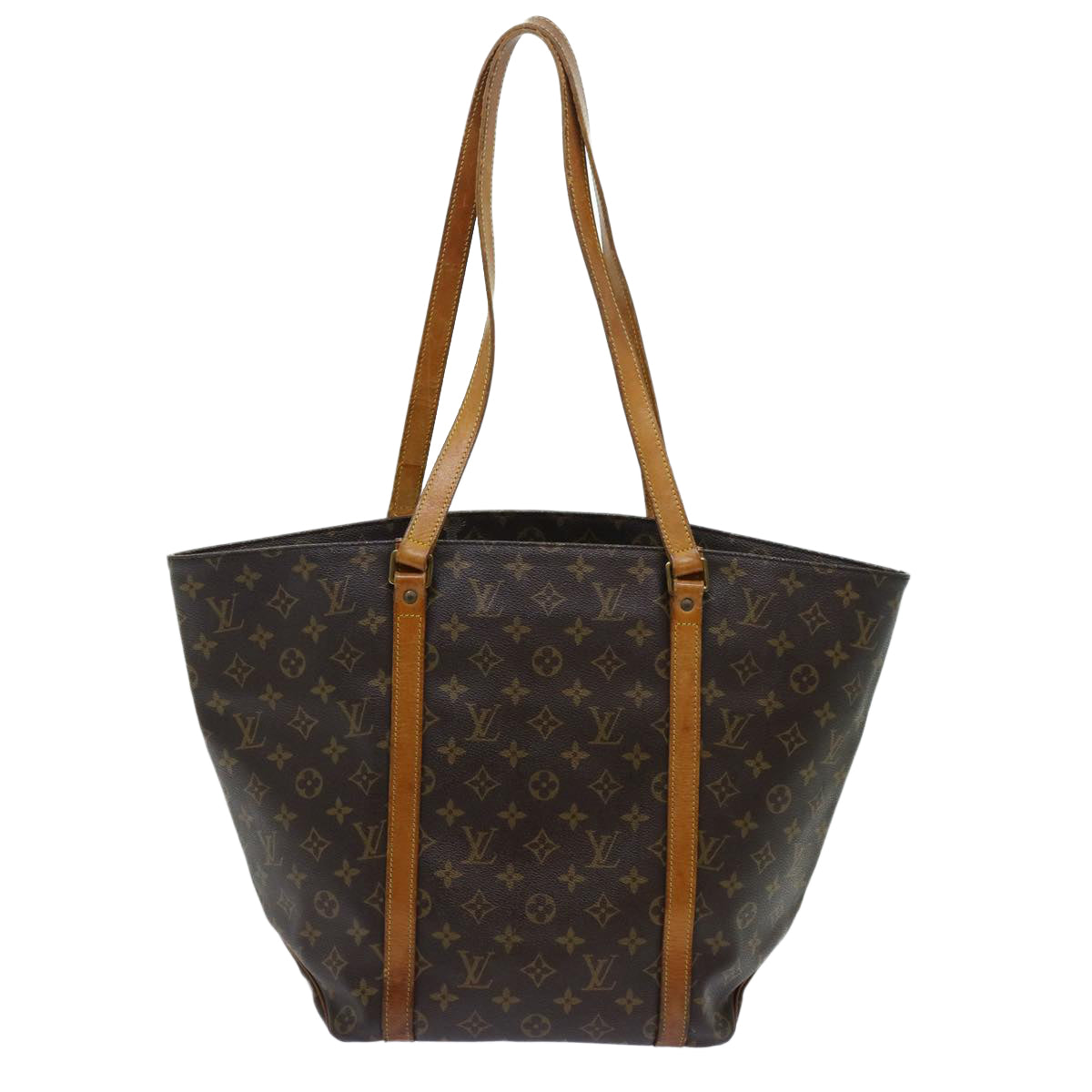 LOUIS VUITTON Monogram Sac Shopping Tote Bag M51108 LV 69759