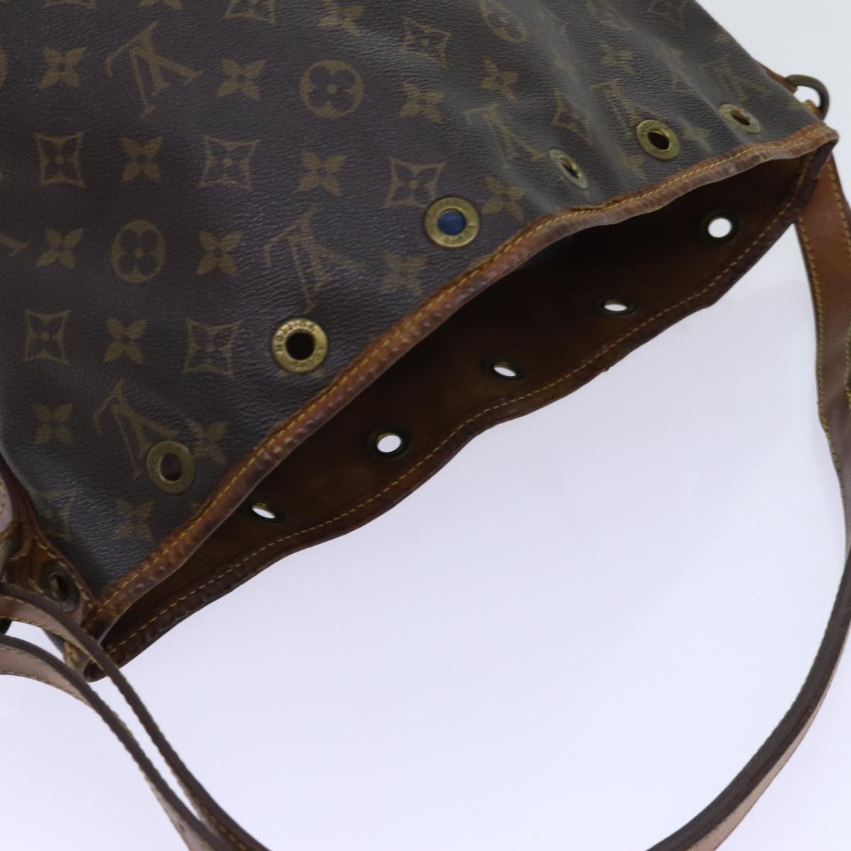 LOUIS VUITTON Monogram Petit Noe Shoulder Bag M42226 LV 69760