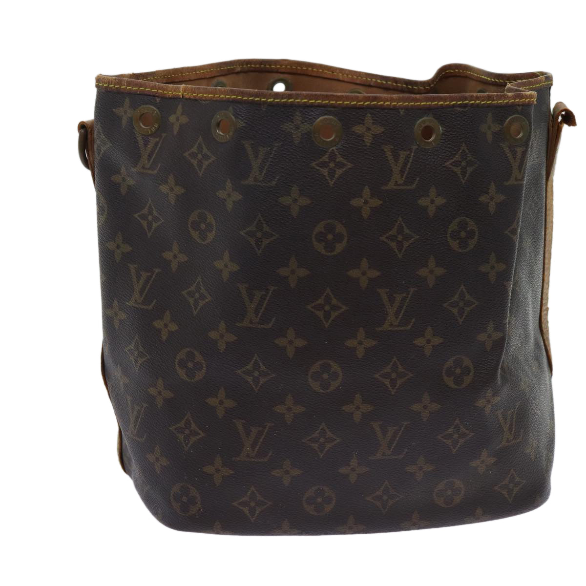 LOUIS VUITTON Monogram Petit Noe Shoulder Bag M42226 LV 69761