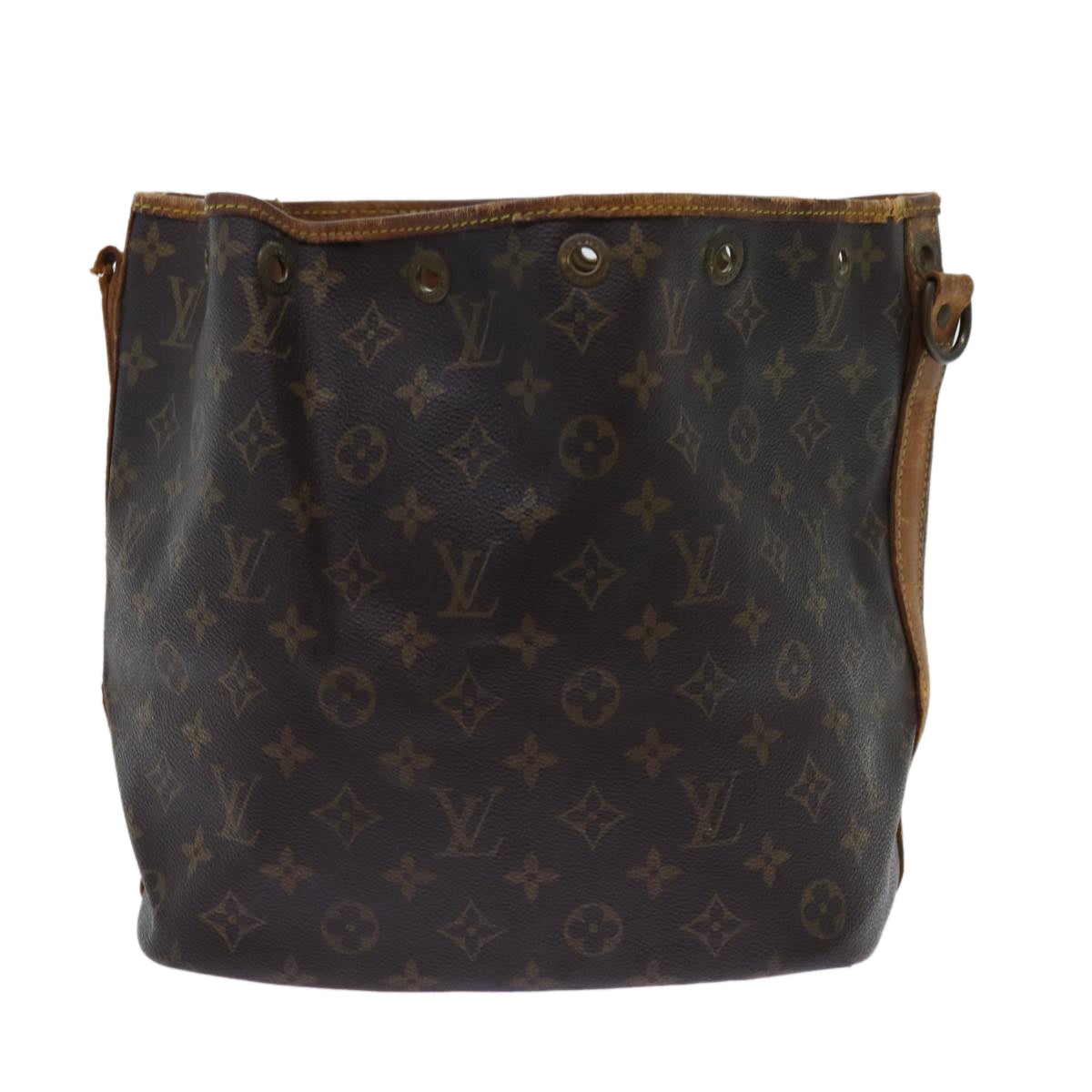 LOUIS VUITTON Monogram Petit Noe Shoulder Bag M42226 LV 69761