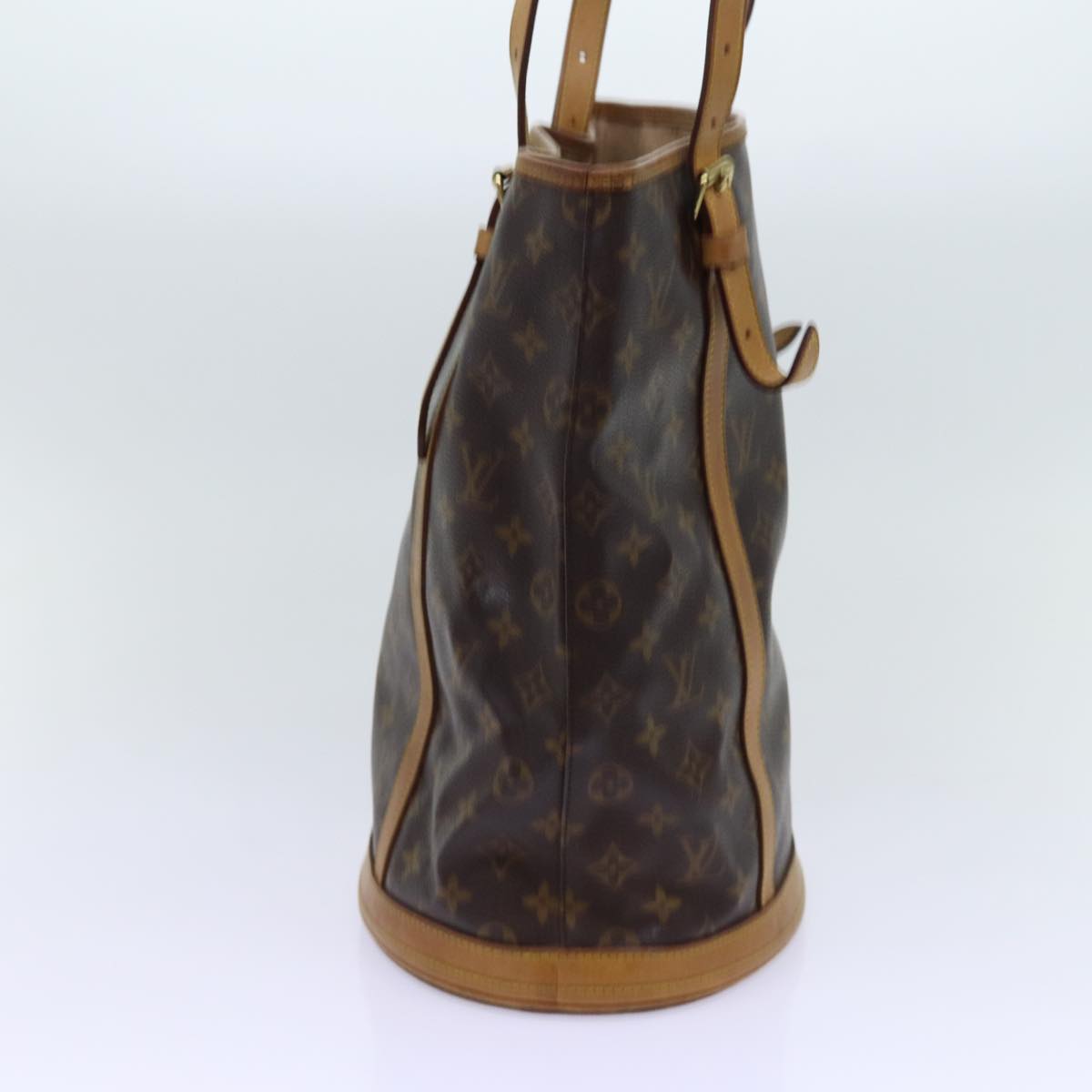 LOUIS VUITTON Monogram Bucket GM Shoulder Bag M42236 LV 69763