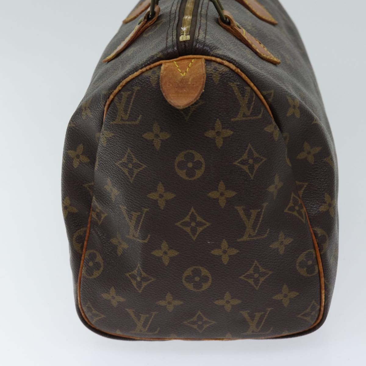 LOUIS VUITTON Monogram Speedy 30 Hand Bag M41526 LV 69765