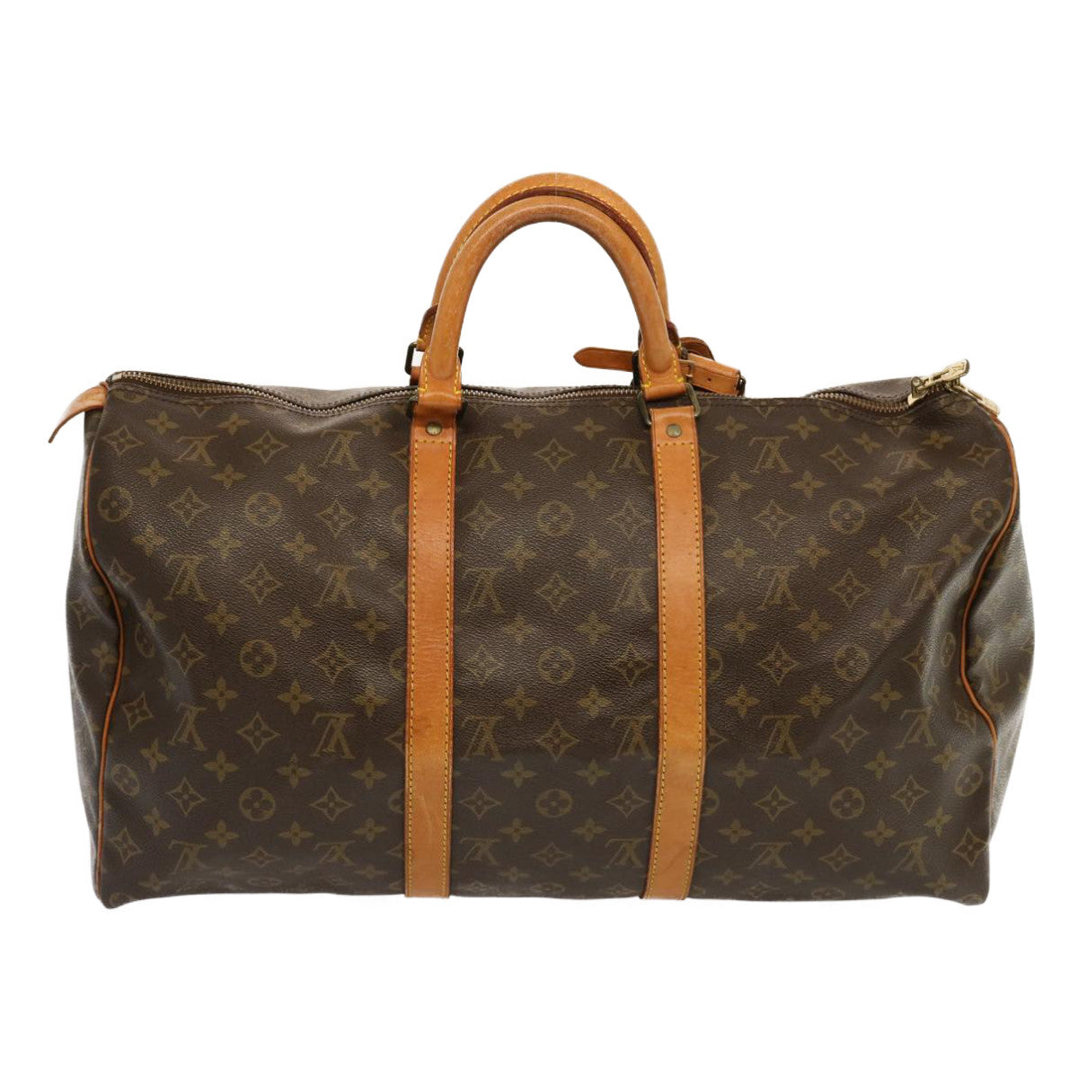 LOUIS VUITTON Monogram Keepall 50 Boston Bag M41426 LV 69767