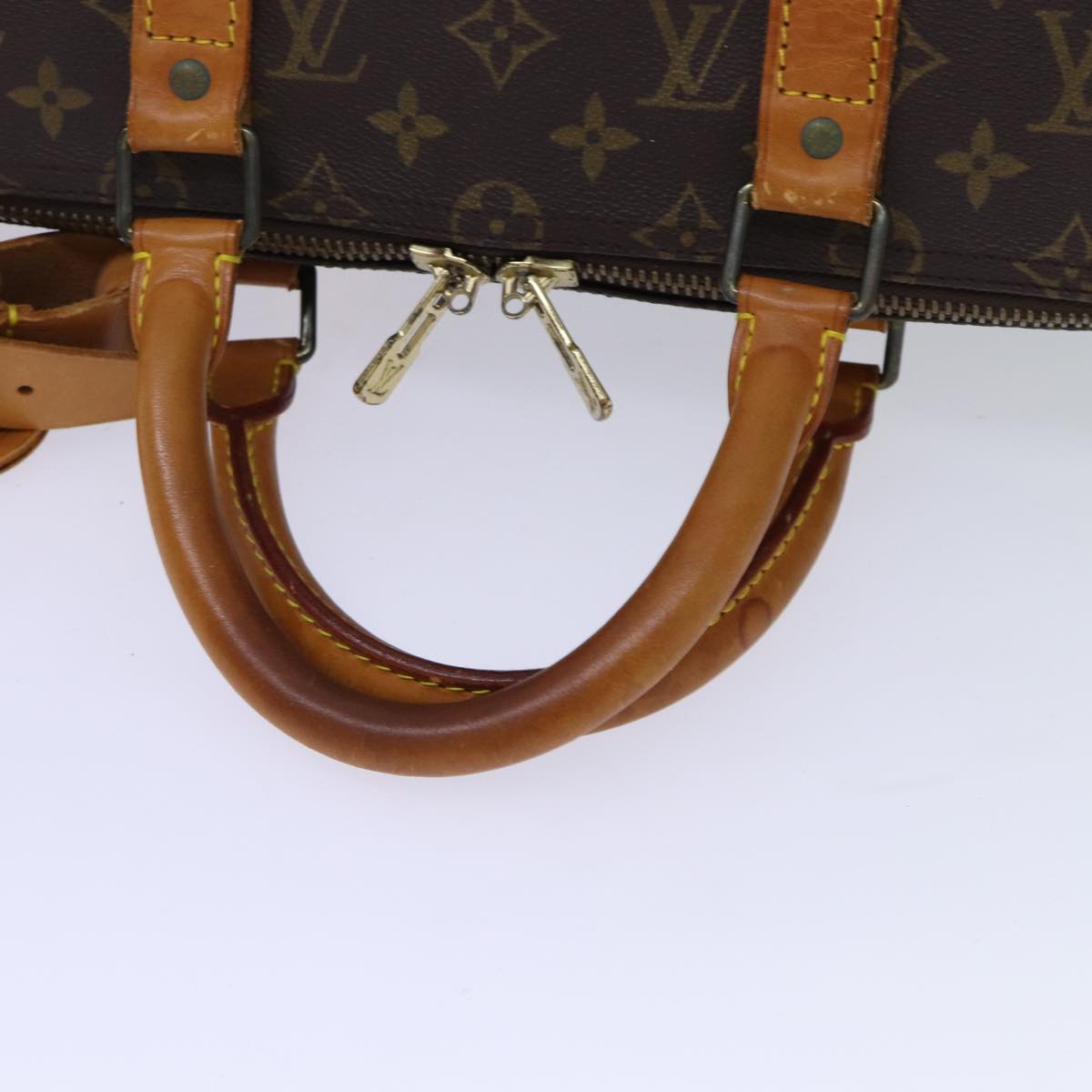 LOUIS VUITTON Monogram Keepall 50 Boston Bag M41426 LV 69768