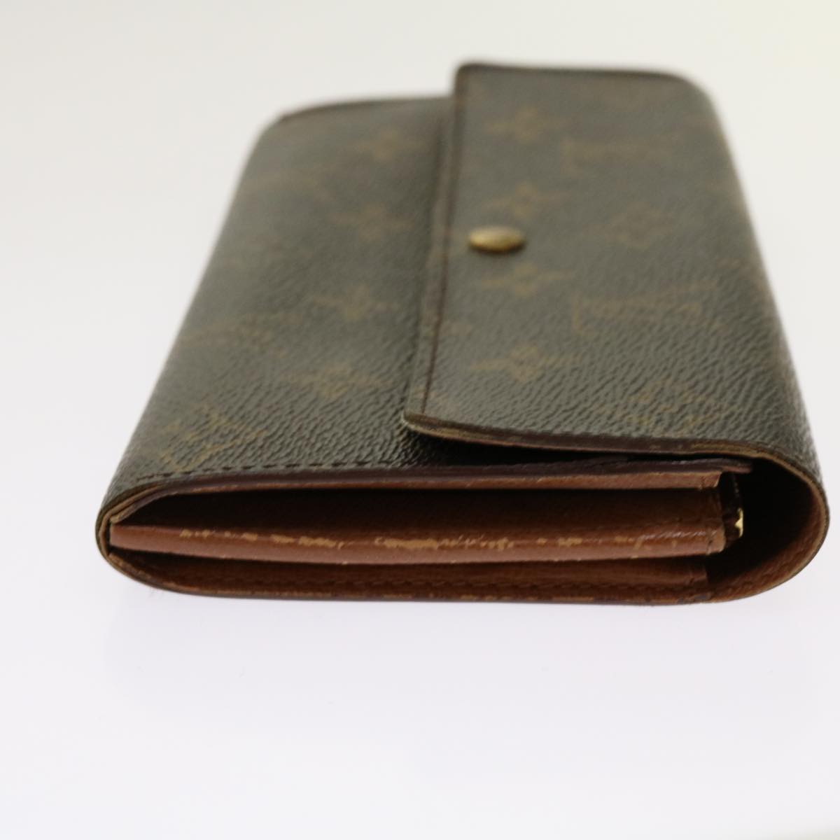 LOUIS VUITTON Monogram Pochette Porte Monnaie Credit Wallet M61725 69794