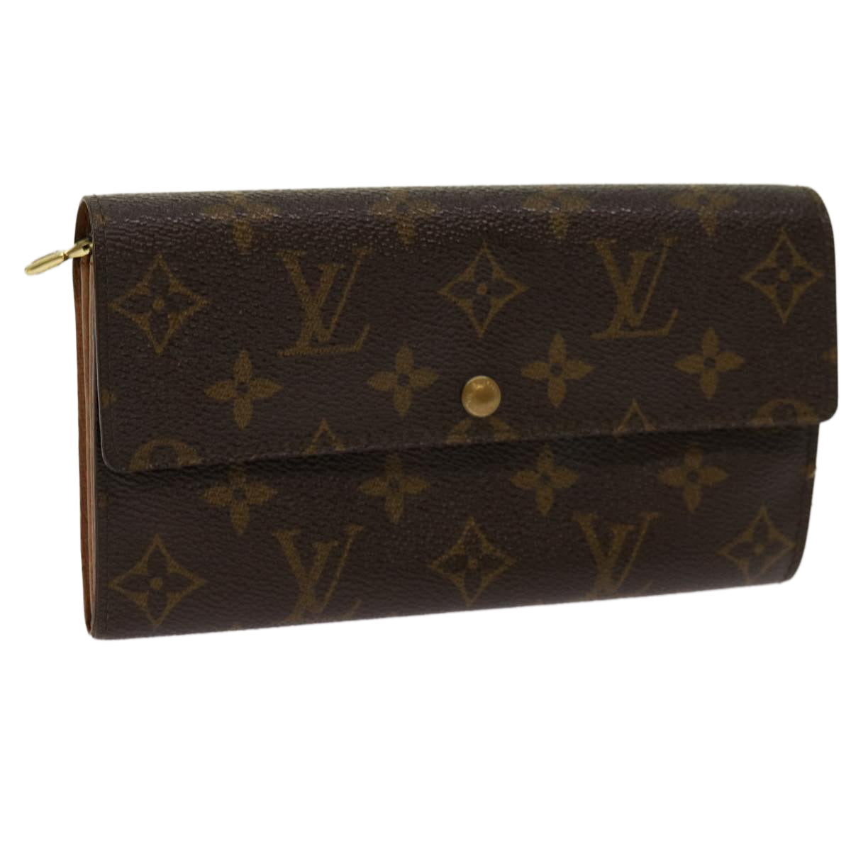 LOUIS VUITTON Monogram Pochette Porte Monnaie Credit Wallet M61725 69796