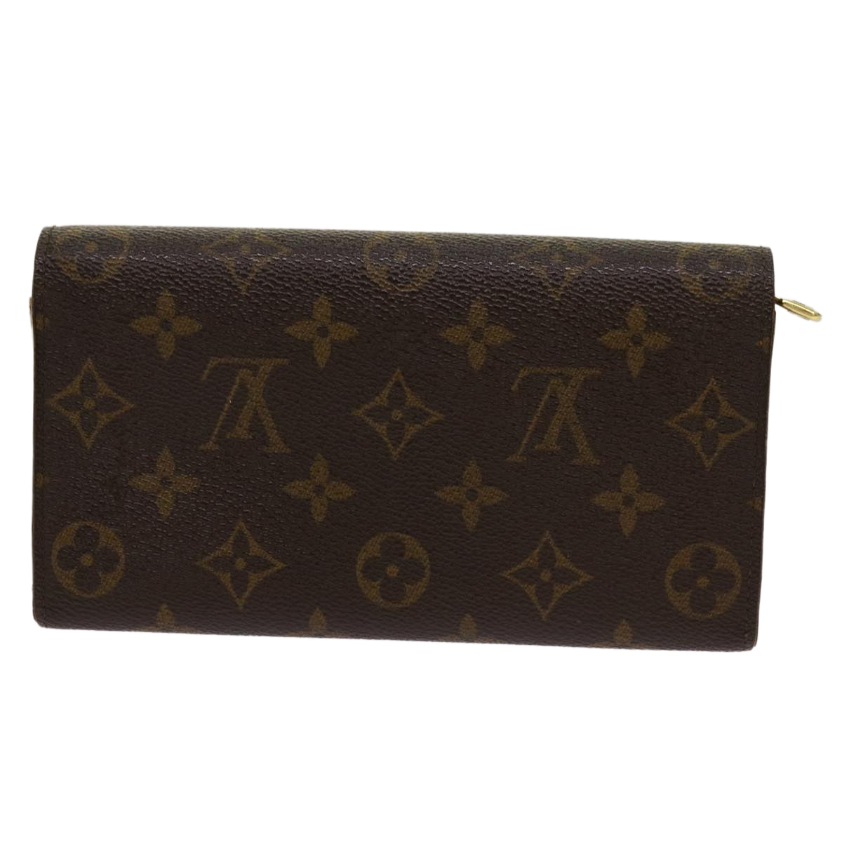 LOUIS VUITTON Monogram Pochette Porte Monnaie Credit Wallet M61725 69796
