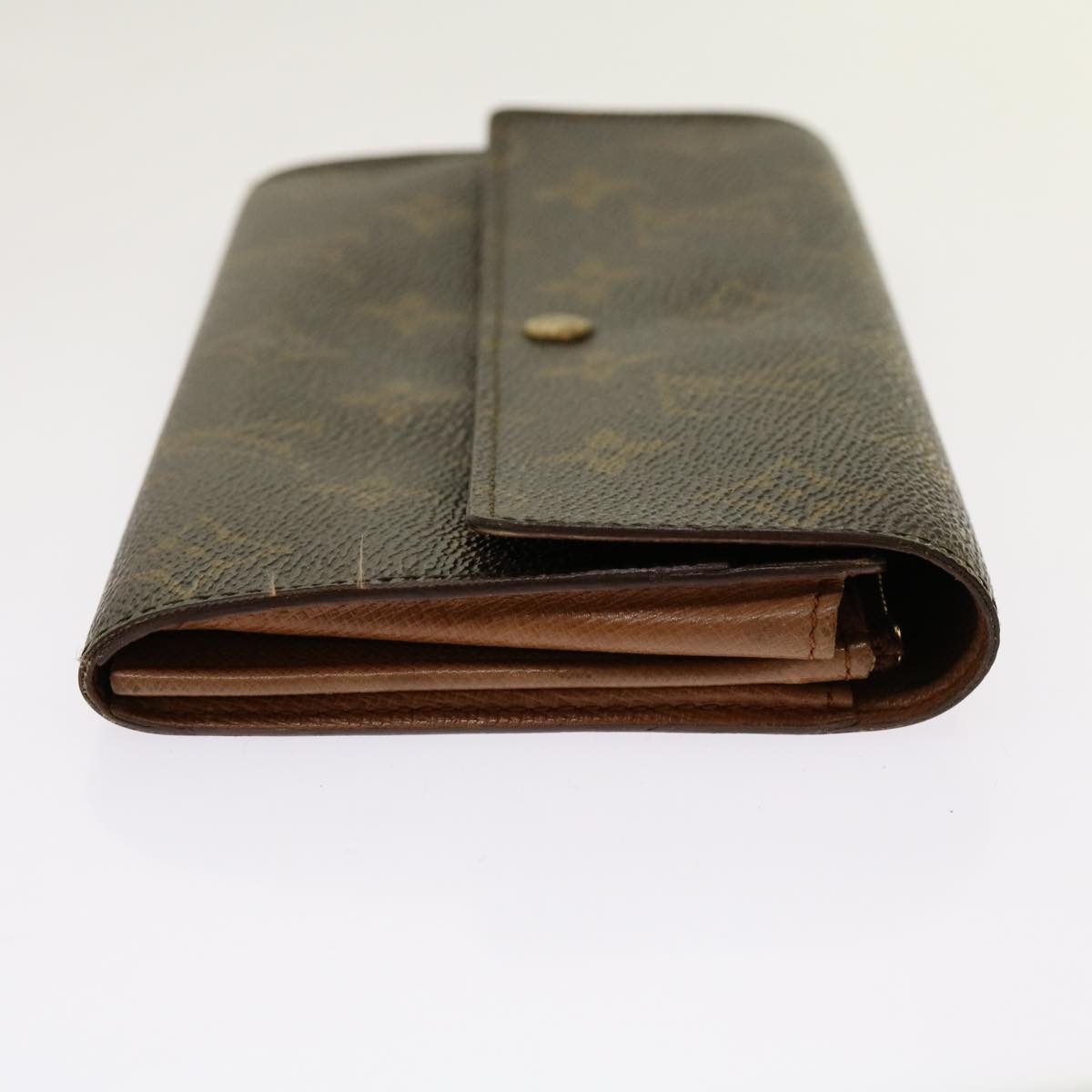 LOUIS VUITTON Monogram Pochette Porte Monnaie Credit Wallet M61725 69796