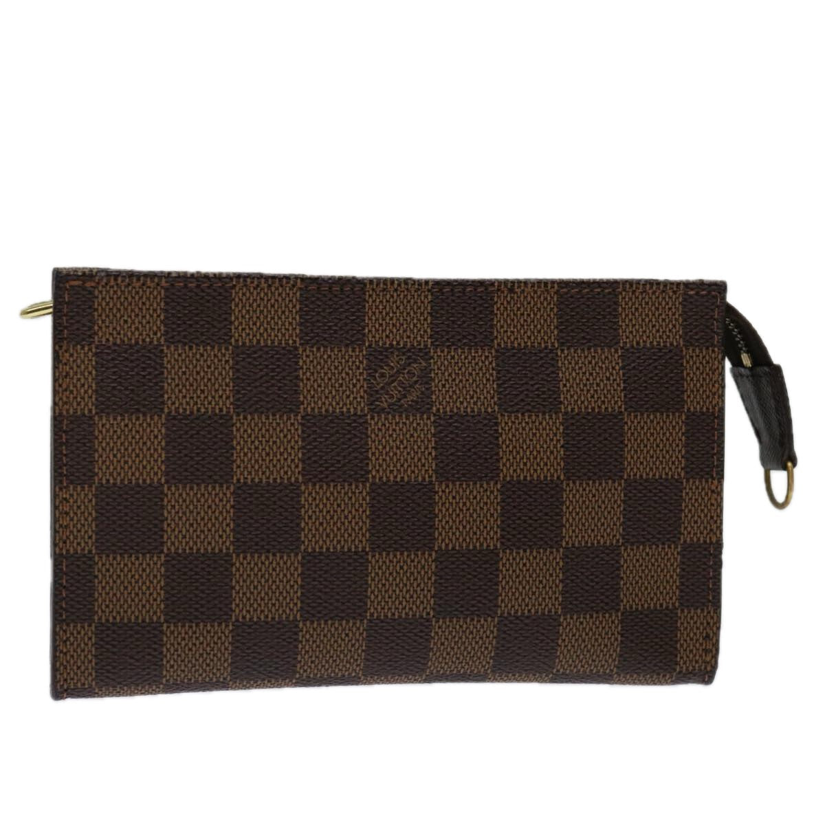 LOUIS VUITTON Damier Ebene Marais Pouch LV 69802