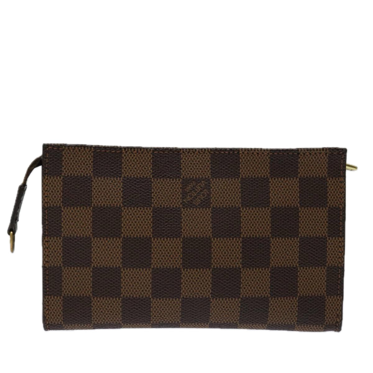 LOUIS VUITTON Damier Ebene Marais Pouch LV 69802