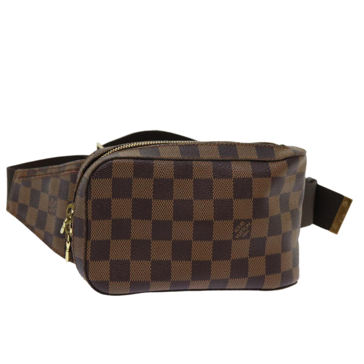 LOUIS VUITTON Damier Ebene Geronimos Shoulder Bag N51994 LV 69804
