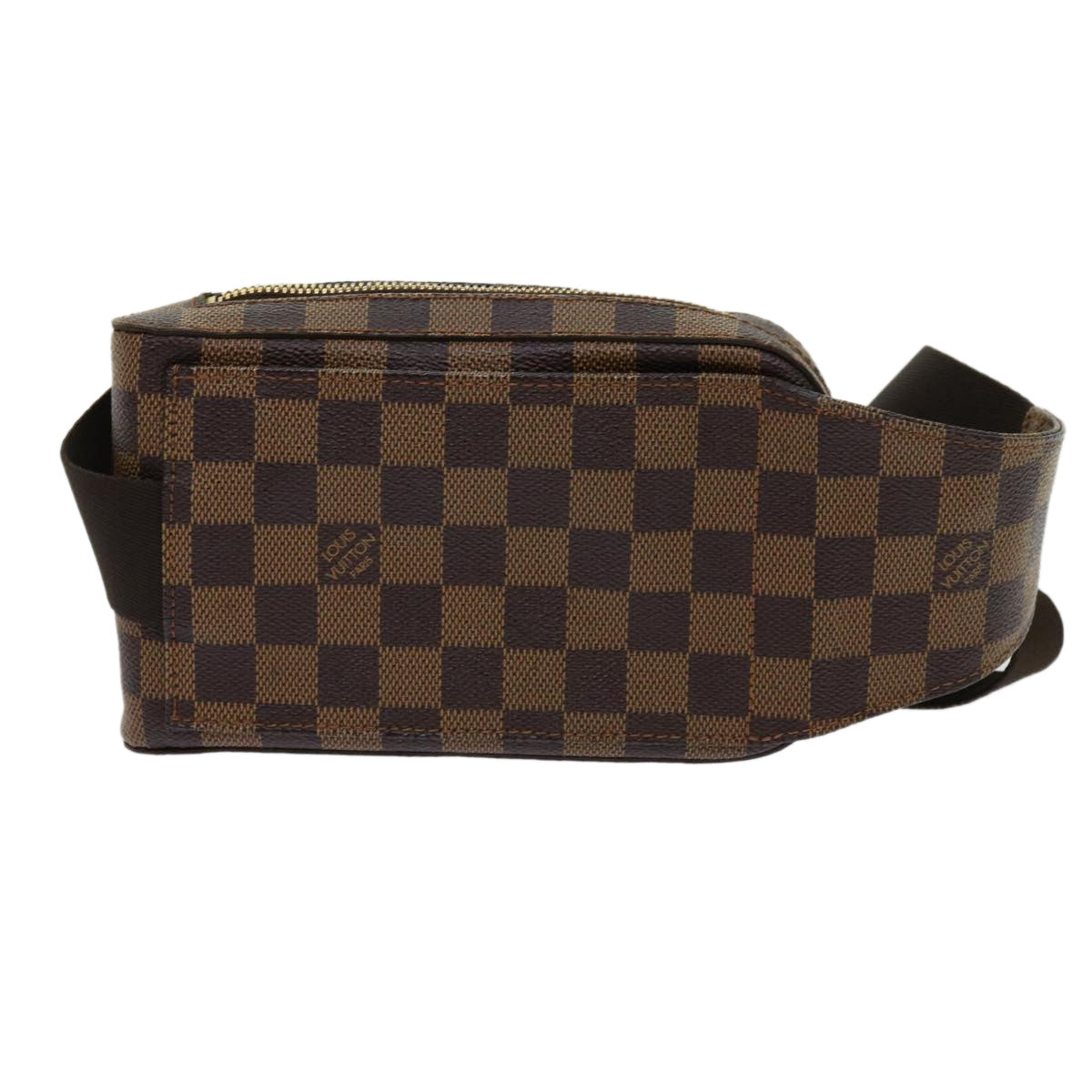 LOUIS VUITTON Damier Ebene Geronimos Shoulder Bag N51994 LV 69804