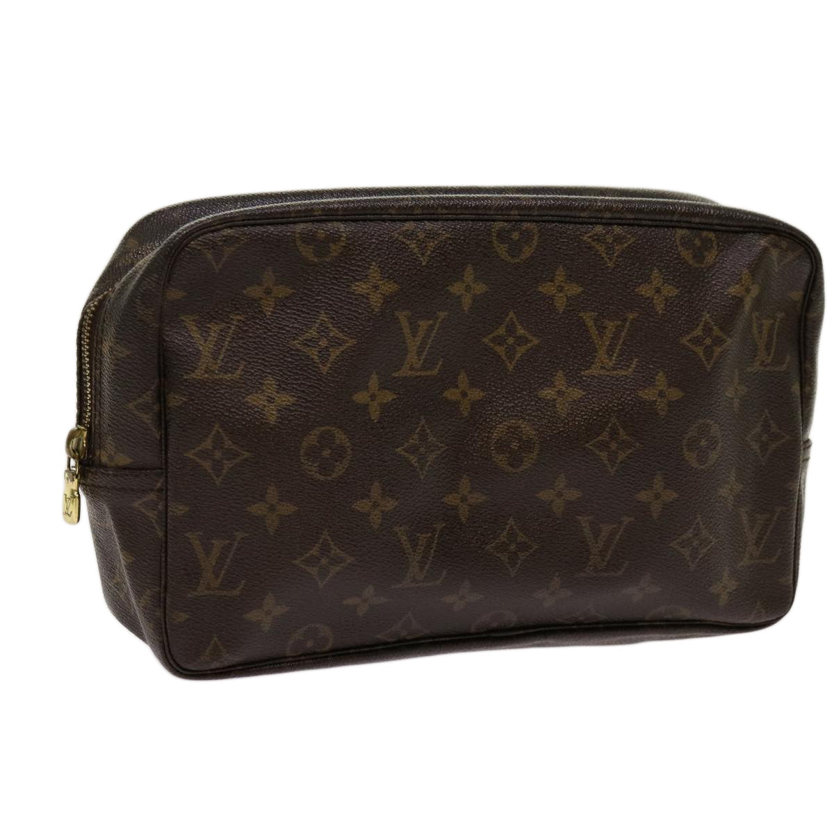 LOUIS VUITTON Monogram Trousse Toilette 28 Clutch Bag M47522 LV 69810