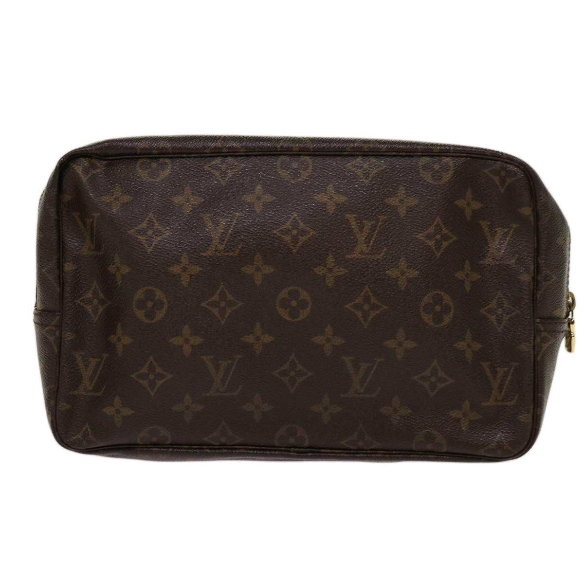 LOUIS VUITTON Monogram Trousse Toilette 28 Clutch Bag M47522 LV 69810
